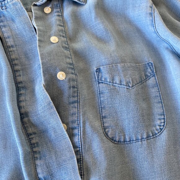 LOFT - Chambray Tunic - S - Picture 3 of 5